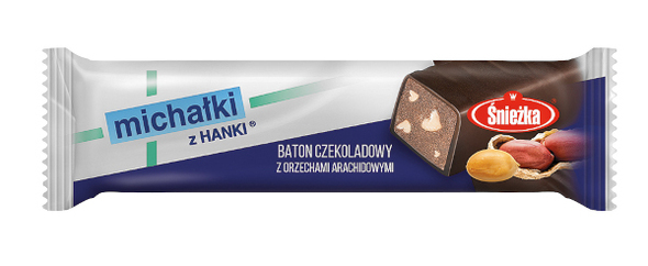 Michałki z Hanki Baton czekoladowy z orzechami arachidowymi 30 g