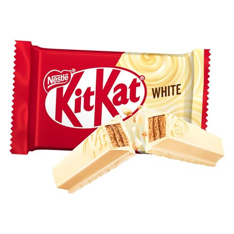 KitKat 4Finger White Baton pokryty białą polewą 41,5 g