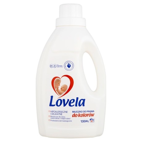 Lovela Hipoalergiczne mleczko do prania do kolorów 1,45l