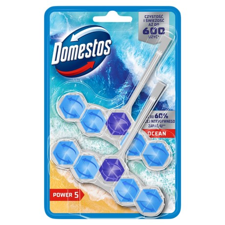 Domestos Power 5 Ocean Kostka toaletowa 2 x 50 g