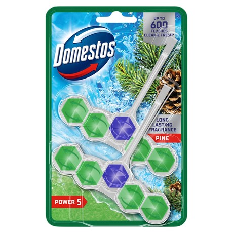 Domestos Power 5 Pine Kostka toaletowa 2 x 50 g