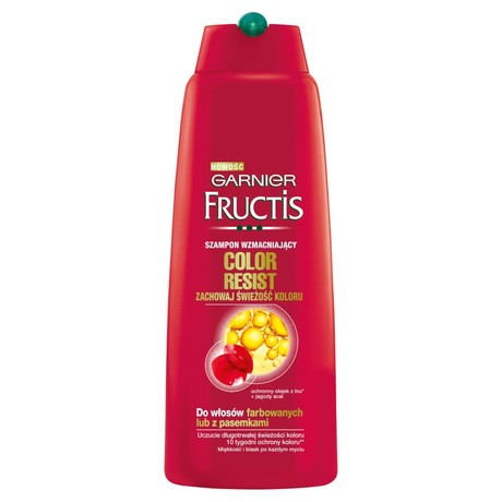 Garnier Fructis Color Resist Szampon wzmacniający do włosów farbowanych 400 ml