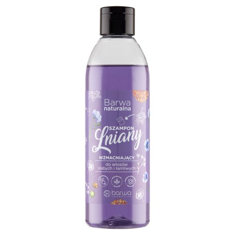 Barwa Naturalna Szampon lniany wzmacniający 300 ml