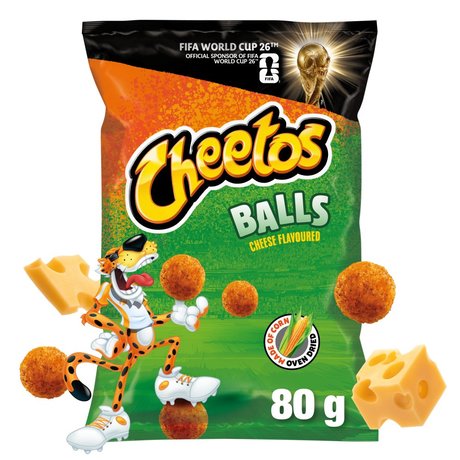 Cheetos Balls Chrupki kukurydziane o smaku sera 80 g