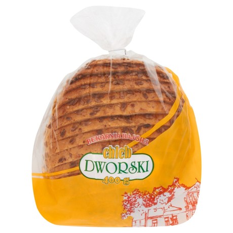 Piekarnia Bajgiel Chleb dworski krojony 400 g
