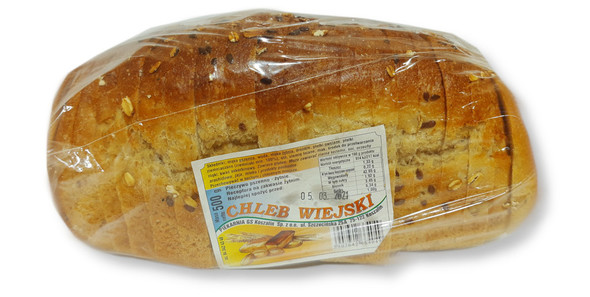 GS Koszalin Chleb wiejski krojony 500 g