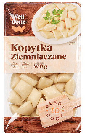 Well Done Kopytka 400g