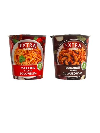 Extra Line Danie Makaron z sosem mix smaków 51 g