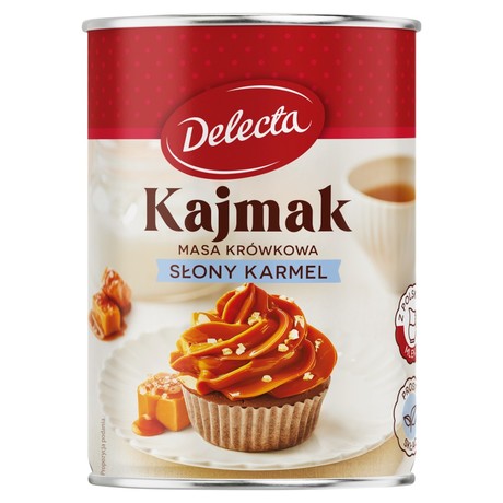 Delecta Kajmak masa krówkowa słony karmel 400 g