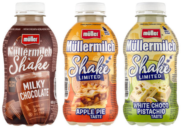 Müller Müllermilch Shake Napój mleczny mix smaków 400 g