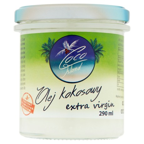 Coco Island Olej kokosowy extra virgin 290 ml