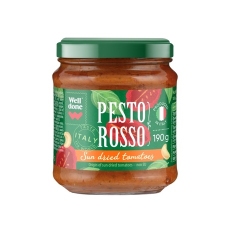 SOS PESTO CZERWONE 190g WELL DONE