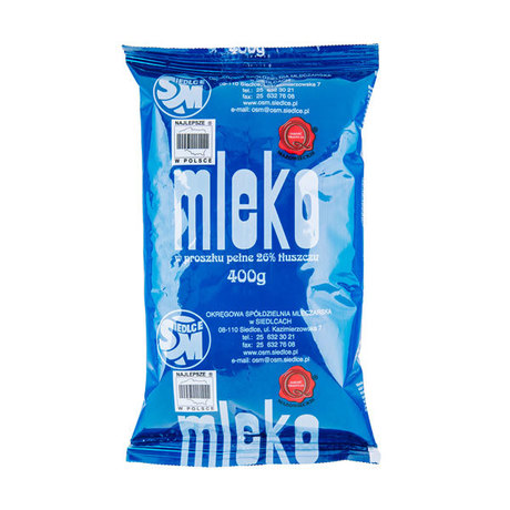 OSM Siedlce mleko w proszku 400 g