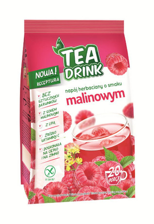 Tea Drink Napój herbaciany malinowy 300 g