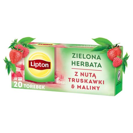 Lipton Zielona herbata mix smaków (20 torebek)