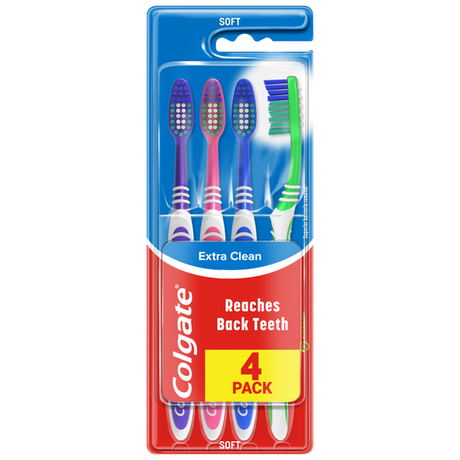 Colgate Szczoteczka do zębów Extra Clean 4 szt.