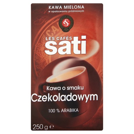 Cafe Sati Kawa palona mielona o smaku czekoladowym 250 g