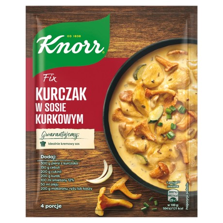 Knorr Fix kurczak w sosie kurkowym 43 g