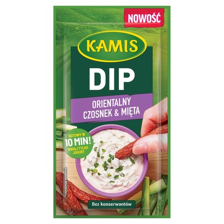 Kamis Dip orientalny czosnek & mięta 20 g