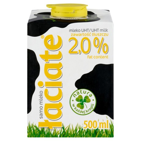 Łaciate Mleko UHT 2,0 % 500 ml