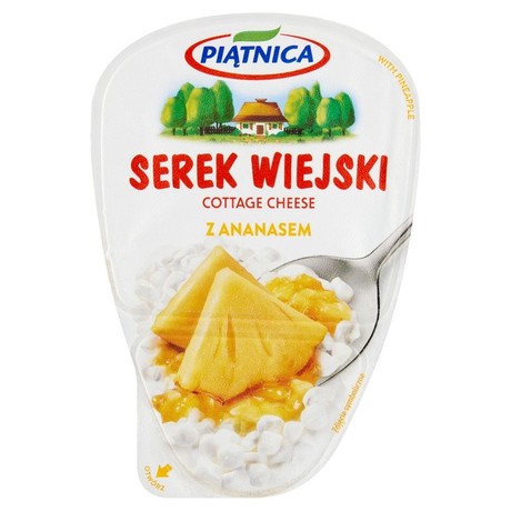 Piątnica Serek wiejski z owocami 150 g