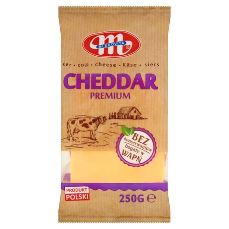 Mlekovita Ser Cheddar premium 250 g
