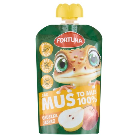 Fortuna Mus gruszka jabłko 100 g