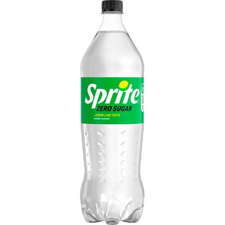 Sprite Zero Sugar Napój gazowany o smaku cytrynowo-limonkowym 1,5 l
