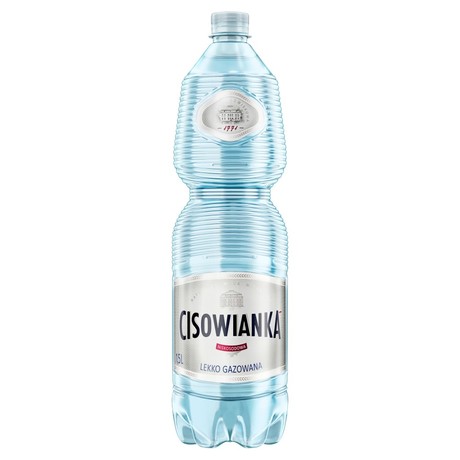 Cisowianka Naturalna woda mineralna lekko gazowana niskosodowa 1,5 l