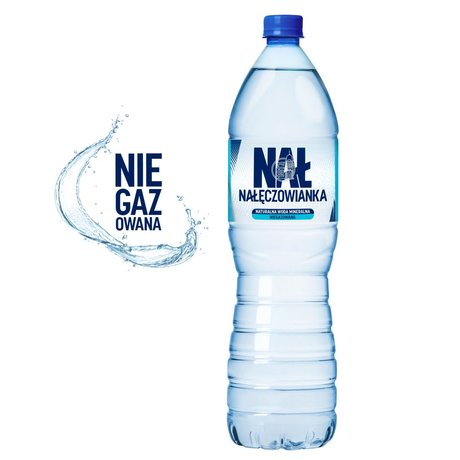 Nałęczowianka Naturalna woda mineralna niegazowana 1,5 l – codzienne, lekkie nawodnienie