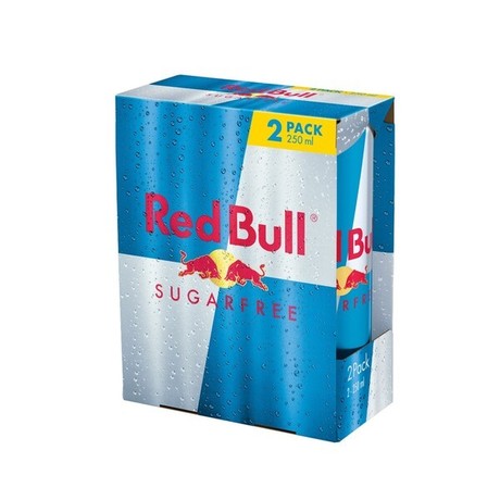 Red Bull Napój energetyczny bez cukru 2x250 ml