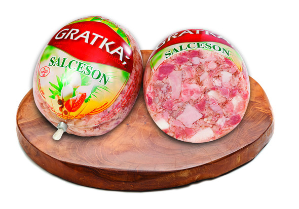 Salceson gratka Sokołów (średnia waga 1 szt. to ok. 0,5kg)