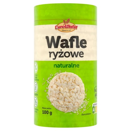 Eurowafel Wafle ryżowe naturalne 100 g