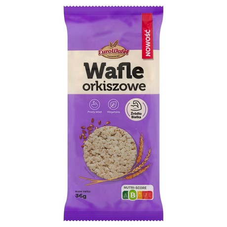 Eurowafel Wafle orkiszowe 36 g