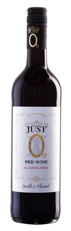 Just 0 Wino czerwone półwytrawne bezalkoholowe 750ml