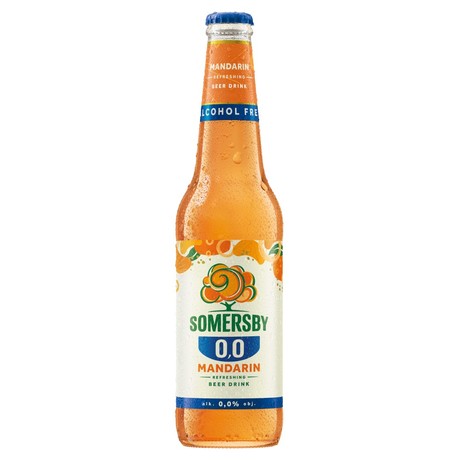 Somersby Bezalkoholowy napój piwny o smaku mandarynki 400 ml
