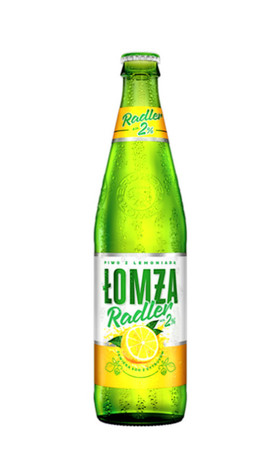 Piwo Łomża Radler cytryna 2%