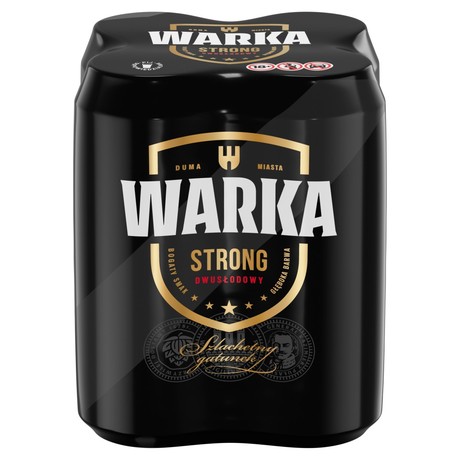 Warka Strong Piwo jasne 4 x 500 ml