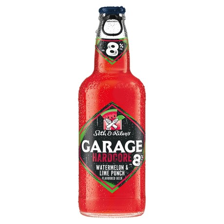 Seth & Riley's Garage Hardcore Piwo aromatyzowane o smaku arbuzowo - limonkowym 400 ml