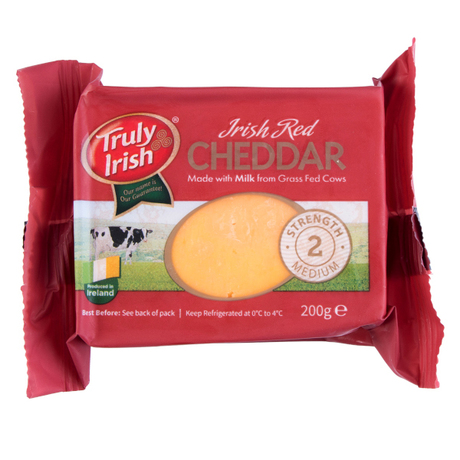 Truly Irish Ser red cheddar 200g