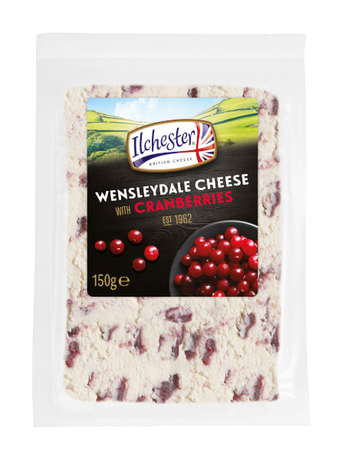 Ilchester Ser Wensleydale z żurawiną 150 g
