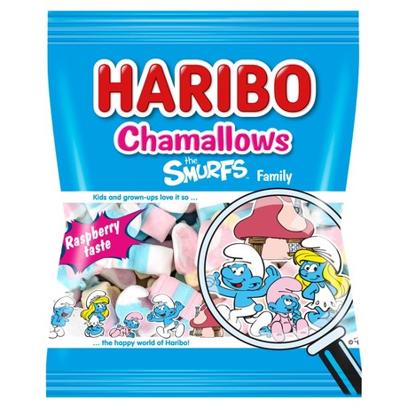 Haribo Chamallows The Smurfs Family Pianki 100 g