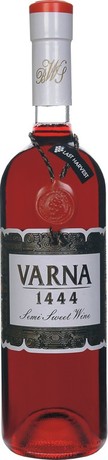 Wino Varna czerwone półsłodkie 750ml