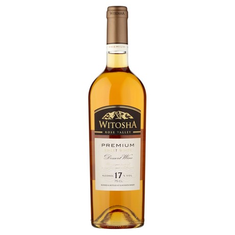Witosha Premium Wino białe deserowe słodkie bułgarskie 75 cl