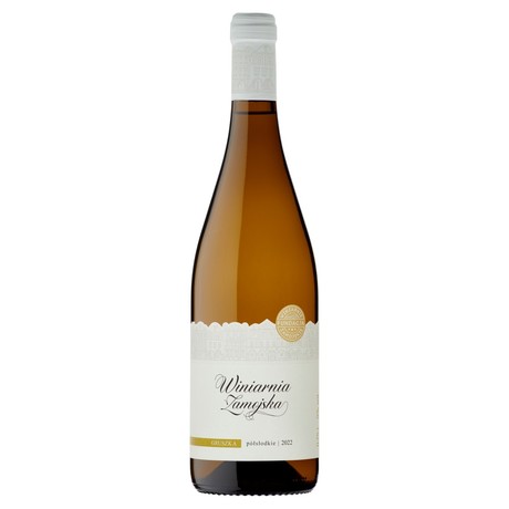 Winiarnia Zamojska Wino białe półsłodkie polskie gruszkowe 0,75 l