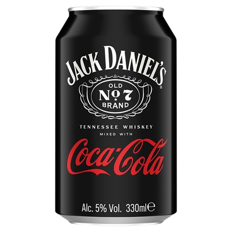 Jack Daniel's Coca-Cola Napój alkoholowy gazowany 330 ml