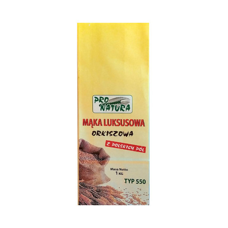 Pro Natura Mąka luksusowa orkiszowa Typ 550 1 KG