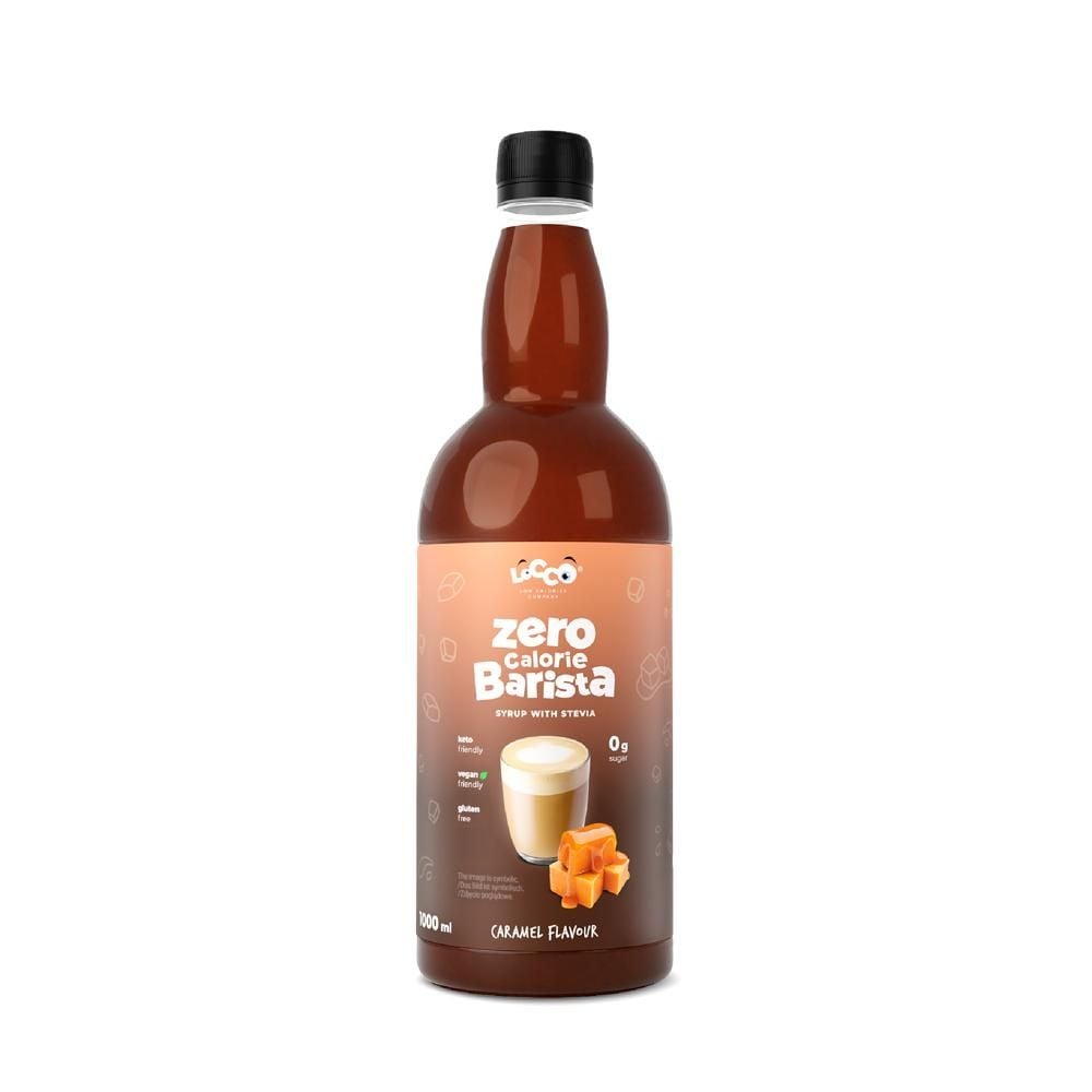 Locco Zero Calorie Barista Syrop o smaku karmelowym 1000 ml