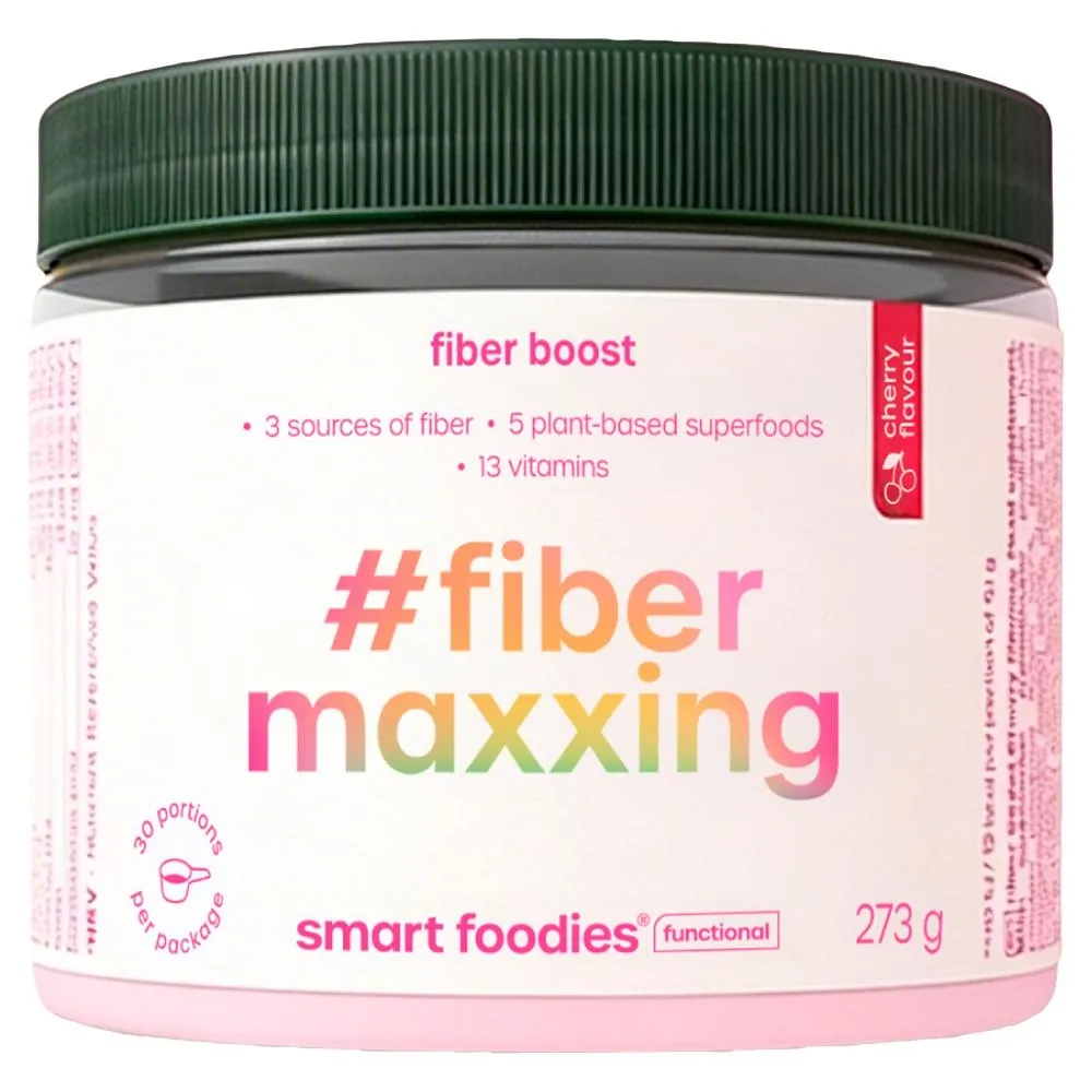 Smart Foodies Fiber Maxxing Proszek o smaku wiśniowym 273 g