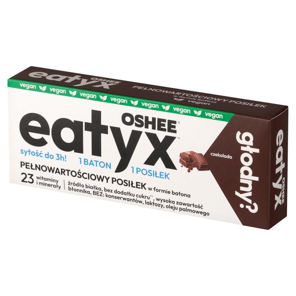 Oshee Eatyx Pełnowartościowy posiłek w formie batona czekolada 60 g
